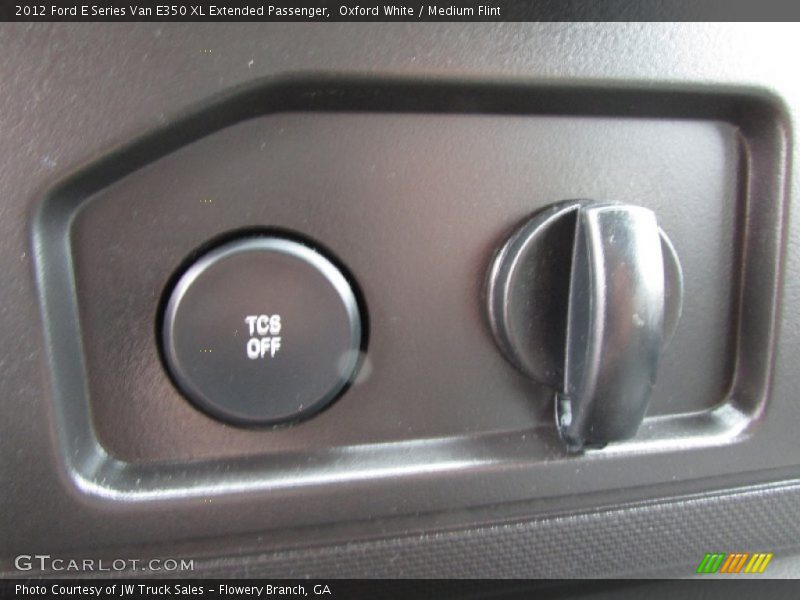 Oxford White / Medium Flint 2012 Ford E Series Van E350 XL Extended Passenger