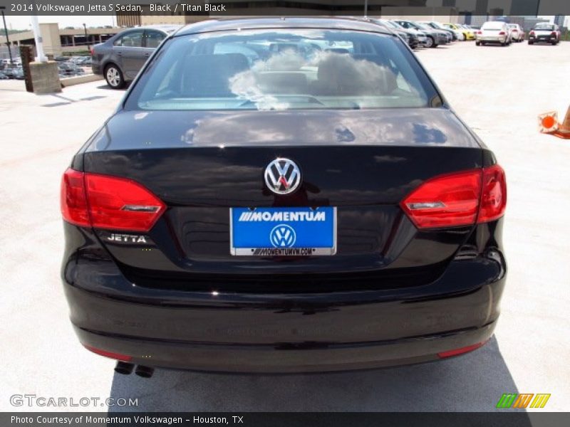 Black / Titan Black 2014 Volkswagen Jetta S Sedan