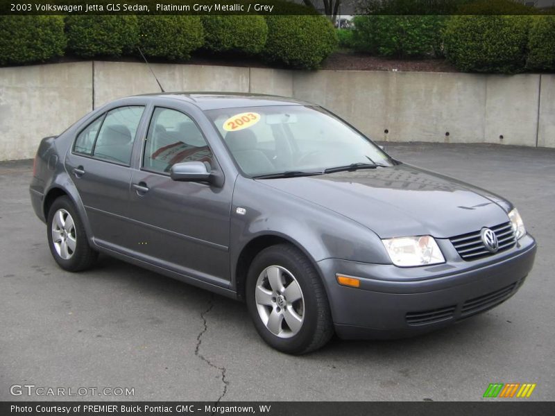 Platinum Grey Metallic / Grey 2003 Volkswagen Jetta GLS Sedan