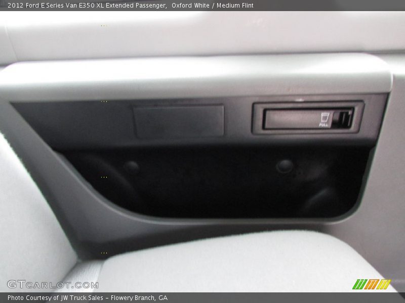 Oxford White / Medium Flint 2012 Ford E Series Van E350 XL Extended Passenger
