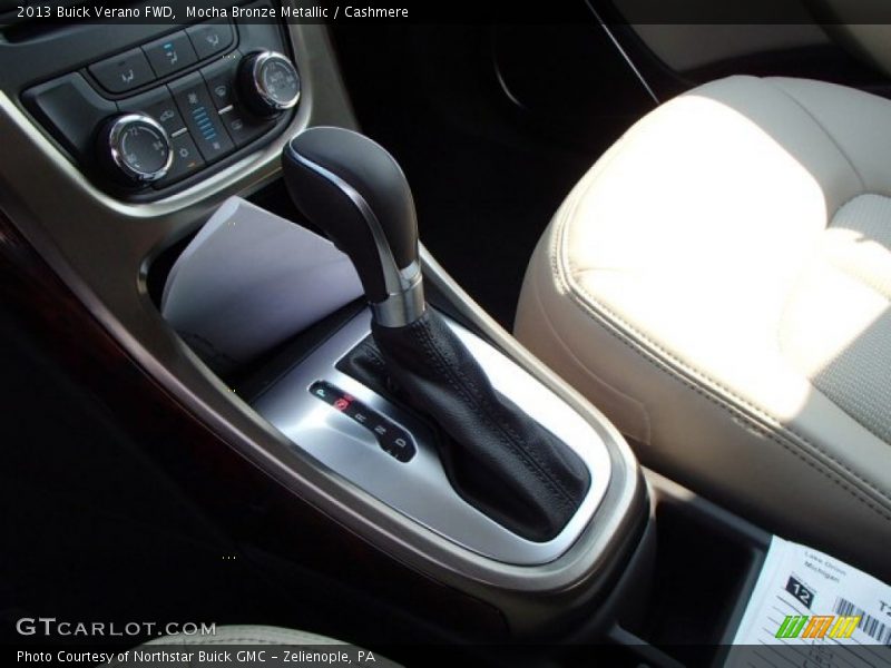 Mocha Bronze Metallic / Cashmere 2013 Buick Verano FWD