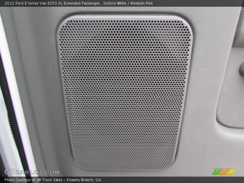 Oxford White / Medium Flint 2012 Ford E Series Van E350 XL Extended Passenger