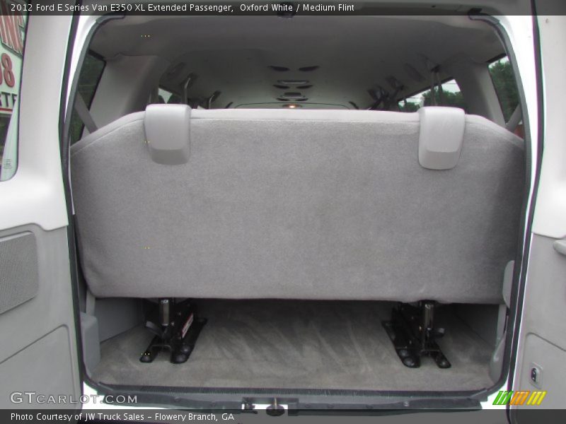 Oxford White / Medium Flint 2012 Ford E Series Van E350 XL Extended Passenger