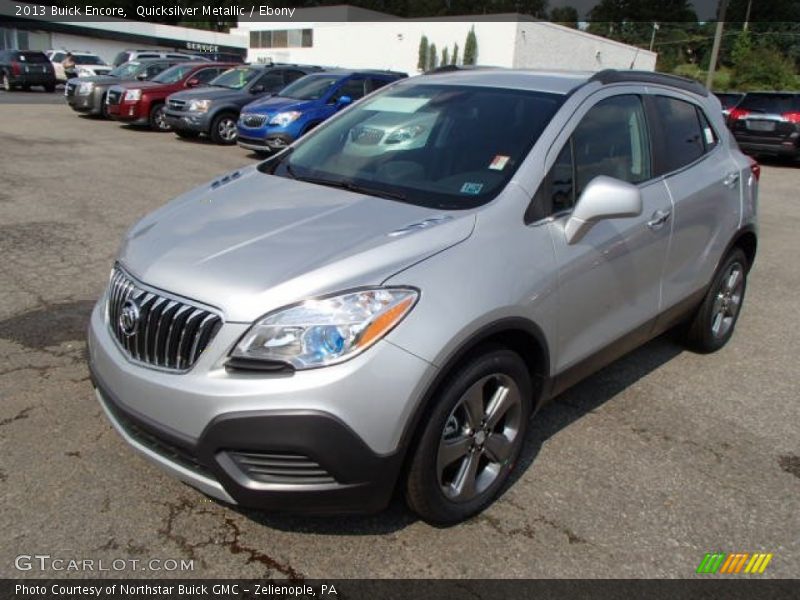 Quicksilver Metallic / Ebony 2013 Buick Encore
