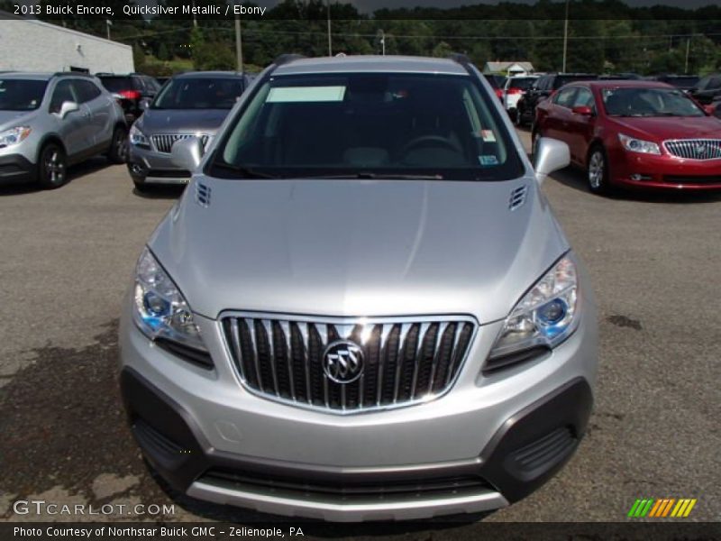 Quicksilver Metallic / Ebony 2013 Buick Encore