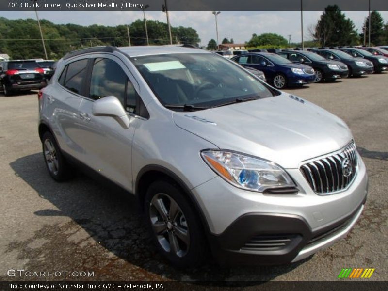 Quicksilver Metallic / Ebony 2013 Buick Encore