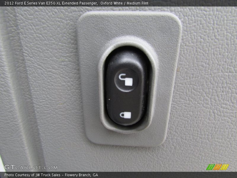 Oxford White / Medium Flint 2012 Ford E Series Van E350 XL Extended Passenger