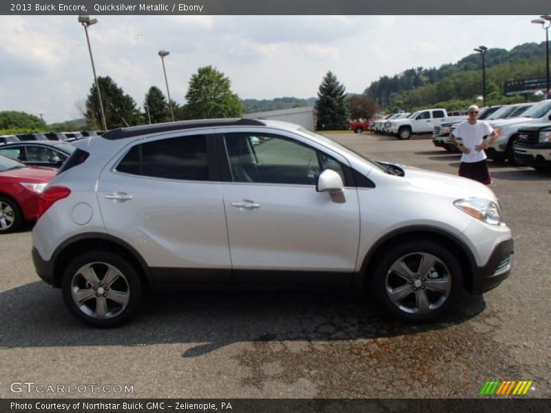 Quicksilver Metallic / Ebony 2013 Buick Encore