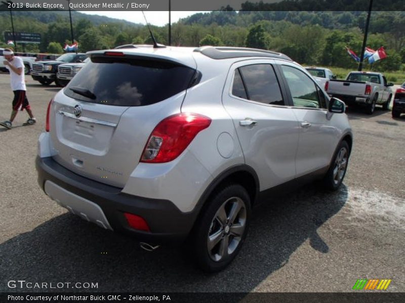 Quicksilver Metallic / Ebony 2013 Buick Encore