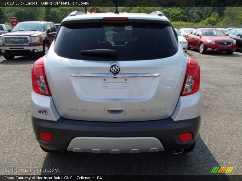 Quicksilver Metallic / Ebony 2013 Buick Encore