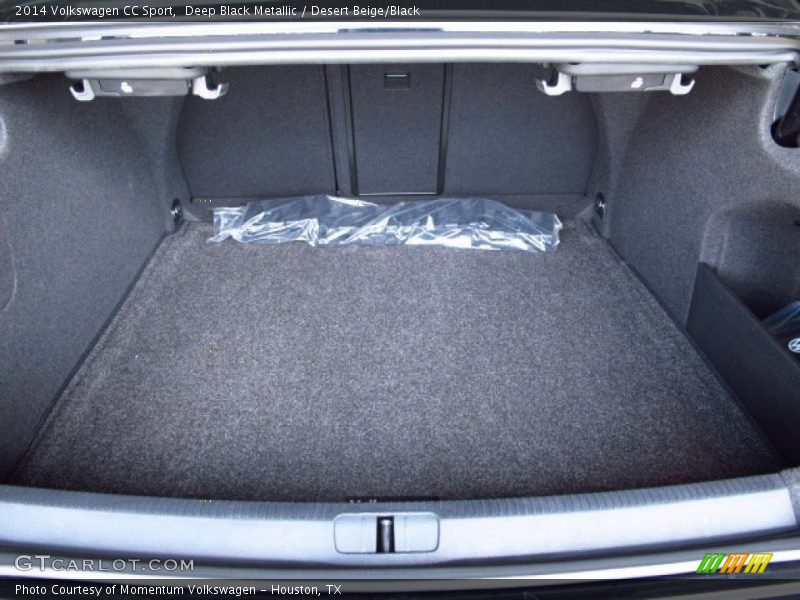 Deep Black Metallic / Desert Beige/Black 2014 Volkswagen CC Sport