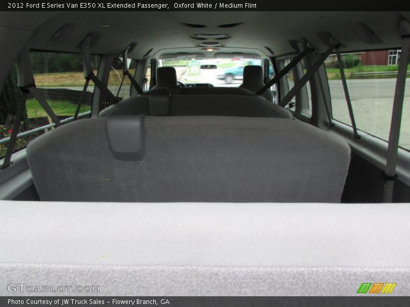Oxford White / Medium Flint 2012 Ford E Series Van E350 XL Extended Passenger