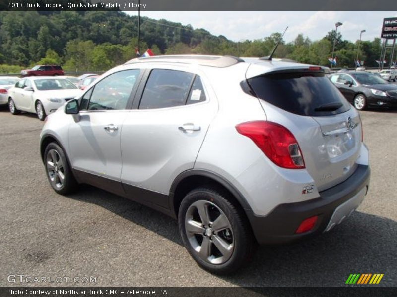Quicksilver Metallic / Ebony 2013 Buick Encore