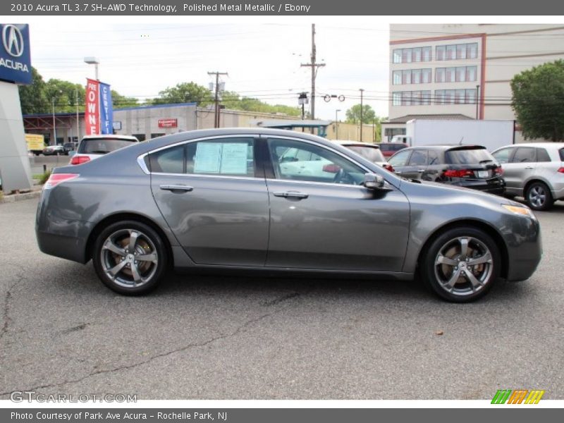 Polished Metal Metallic / Ebony 2010 Acura TL 3.7 SH-AWD Technology