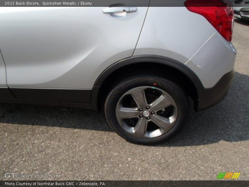 Quicksilver Metallic / Ebony 2013 Buick Encore