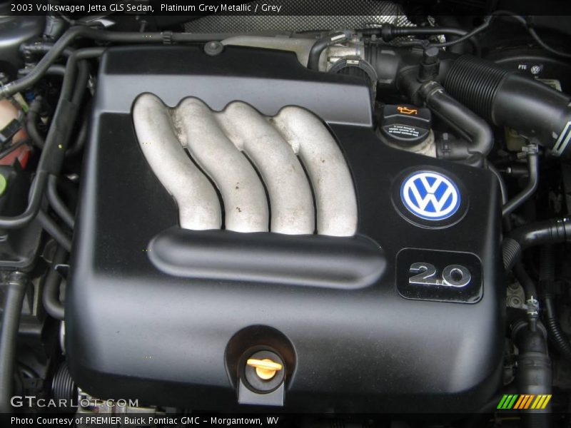 Platinum Grey Metallic / Grey 2003 Volkswagen Jetta GLS Sedan