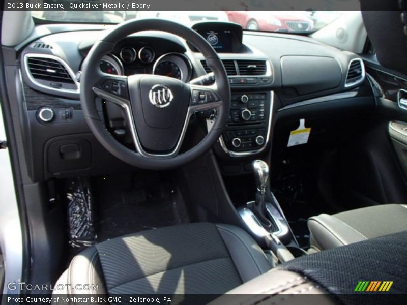 Quicksilver Metallic / Ebony 2013 Buick Encore