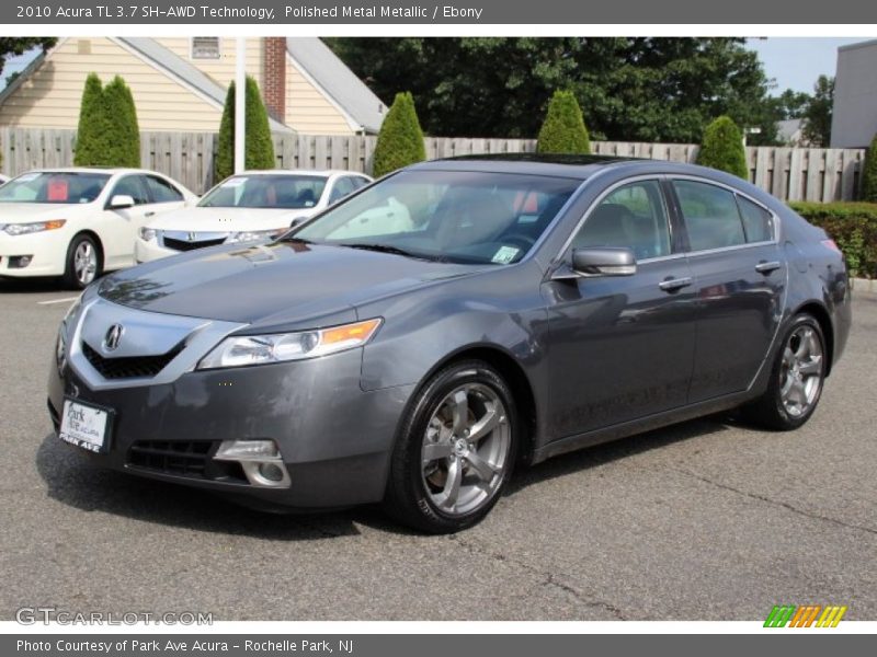 Polished Metal Metallic / Ebony 2010 Acura TL 3.7 SH-AWD Technology