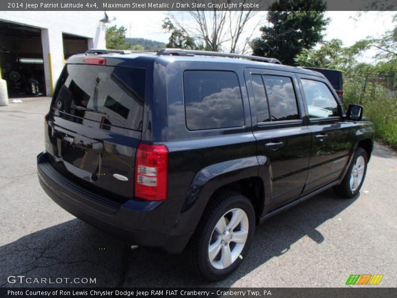 Maximum Steel Metallic / Dark Slate Gray/Light Pebble 2014 Jeep Patriot Latitude 4x4