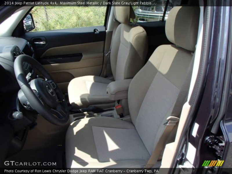 Maximum Steel Metallic / Dark Slate Gray/Light Pebble 2014 Jeep Patriot Latitude 4x4