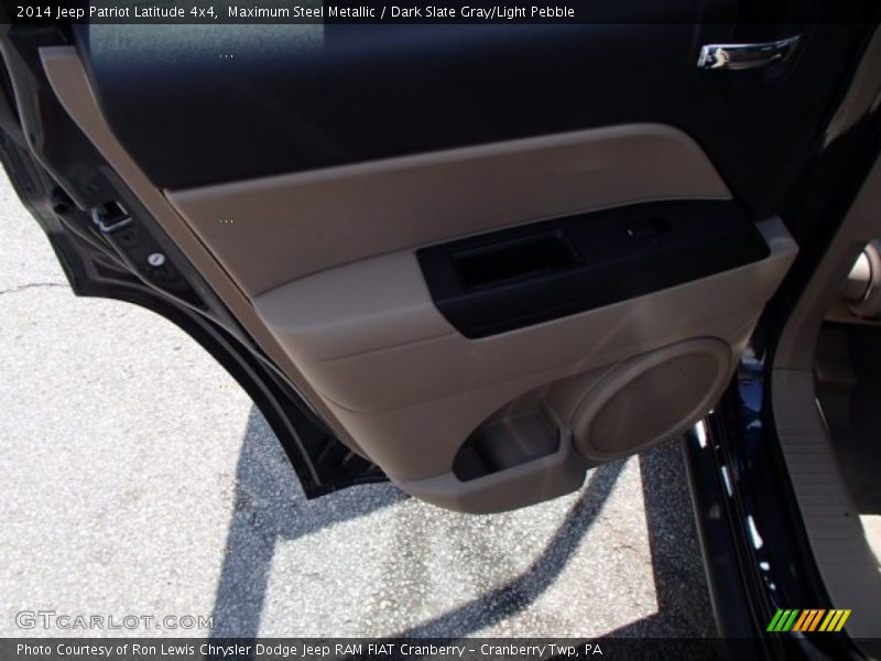 Maximum Steel Metallic / Dark Slate Gray/Light Pebble 2014 Jeep Patriot Latitude 4x4