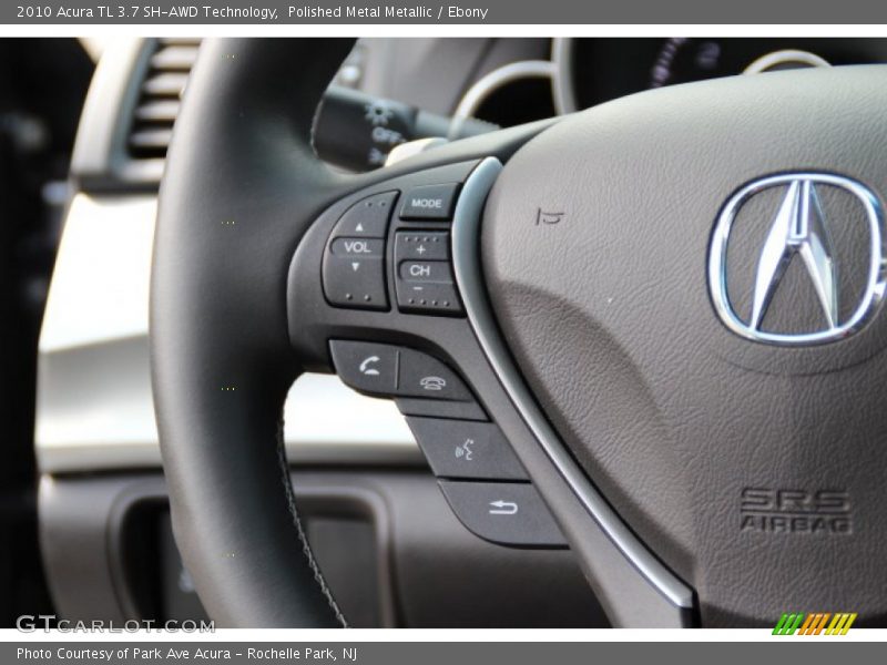 Polished Metal Metallic / Ebony 2010 Acura TL 3.7 SH-AWD Technology