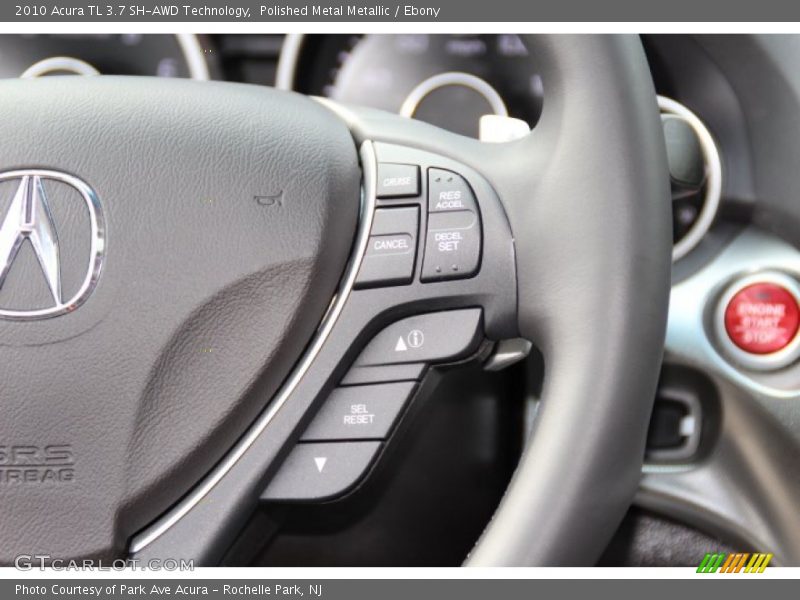 Polished Metal Metallic / Ebony 2010 Acura TL 3.7 SH-AWD Technology