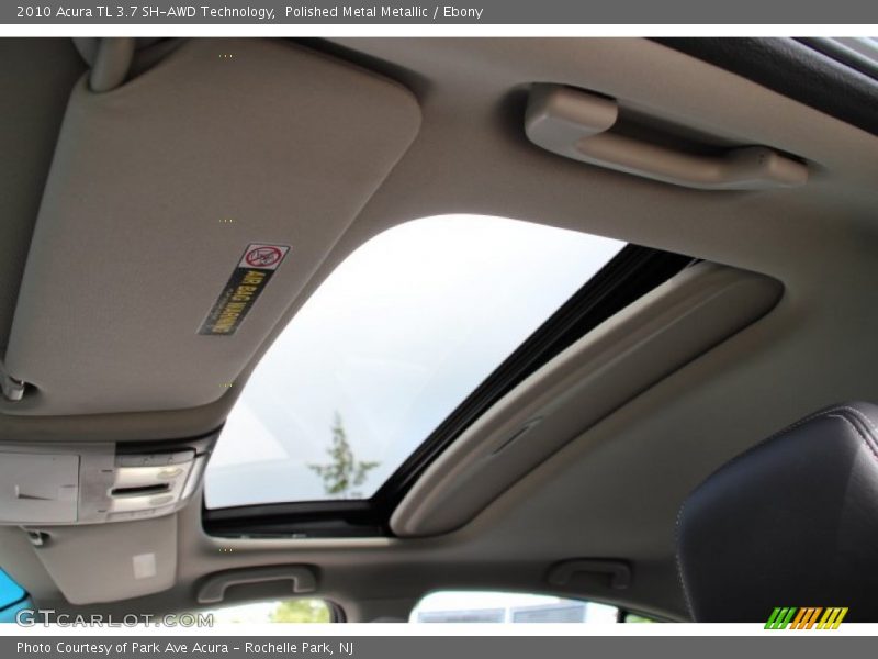 Polished Metal Metallic / Ebony 2010 Acura TL 3.7 SH-AWD Technology