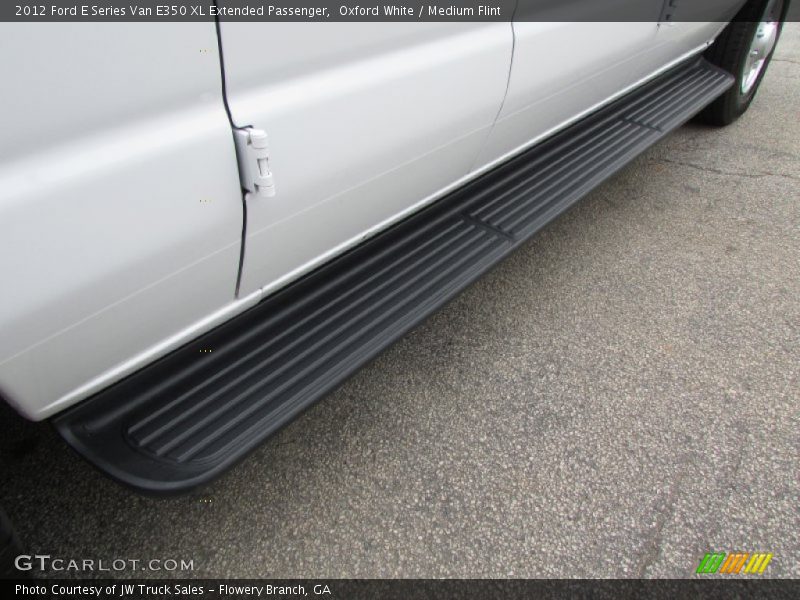 Oxford White / Medium Flint 2012 Ford E Series Van E350 XL Extended Passenger