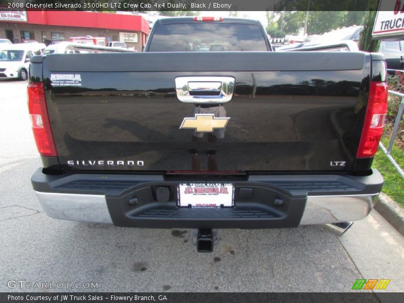 Black / Ebony 2008 Chevrolet Silverado 3500HD LTZ Crew Cab 4x4 Dually