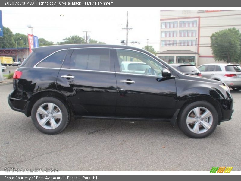 Crystal Black Pearl / Parchment 2010 Acura MDX Technology