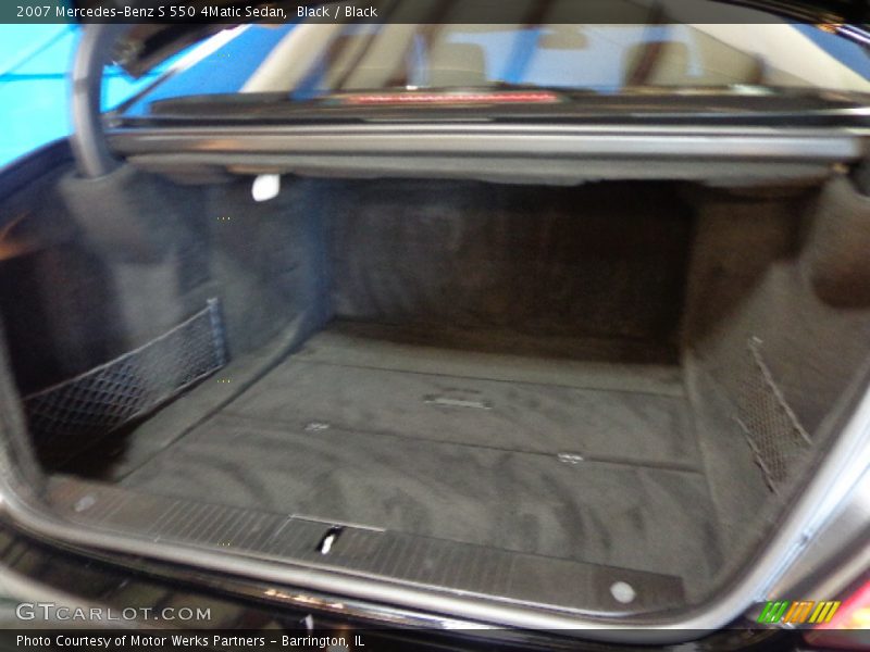 Black / Black 2007 Mercedes-Benz S 550 4Matic Sedan