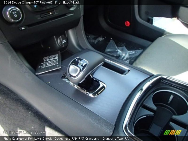 Pitch Black / Black 2014 Dodge Charger SXT Plus AWD