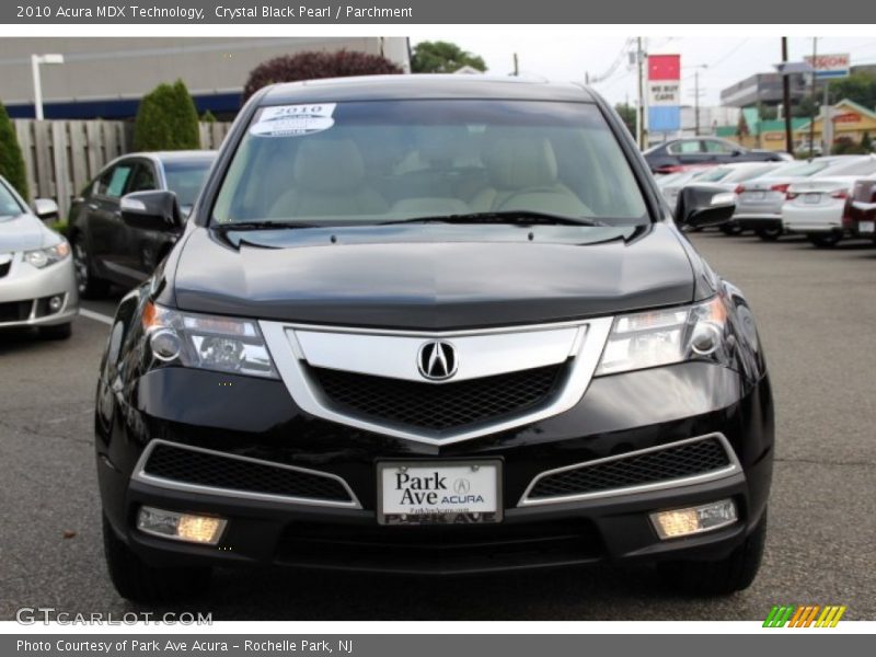 Crystal Black Pearl / Parchment 2010 Acura MDX Technology