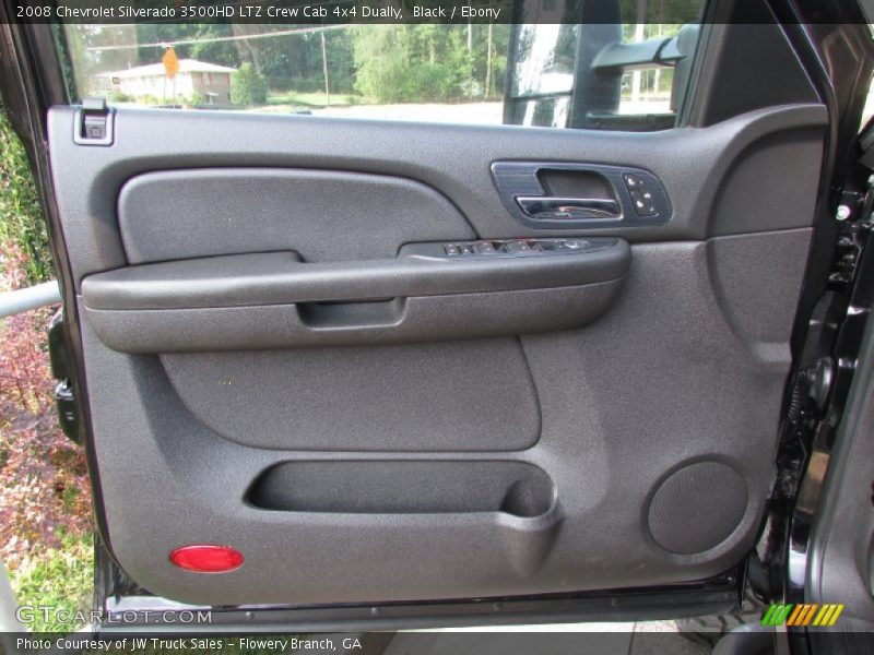 Black / Ebony 2008 Chevrolet Silverado 3500HD LTZ Crew Cab 4x4 Dually
