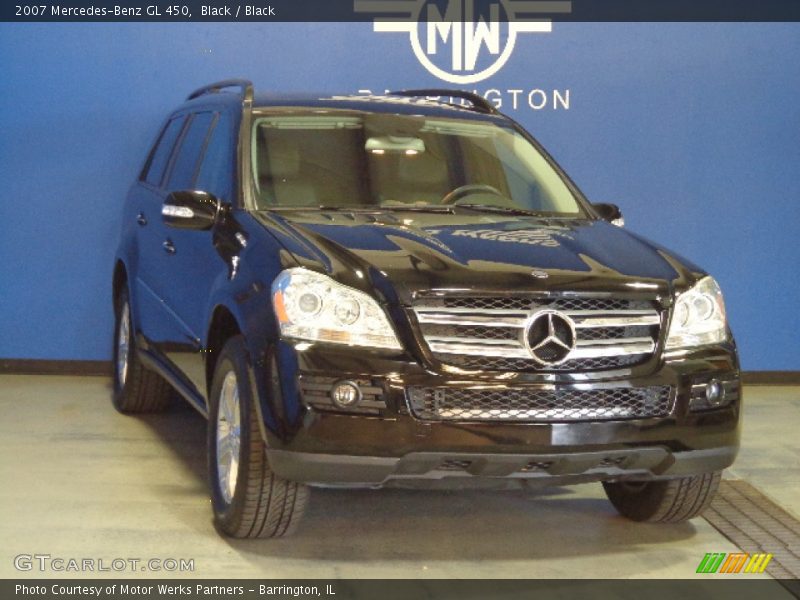 Black / Black 2007 Mercedes-Benz GL 450