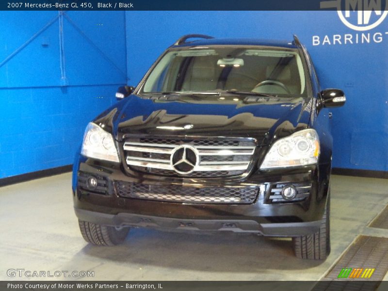 Black / Black 2007 Mercedes-Benz GL 450