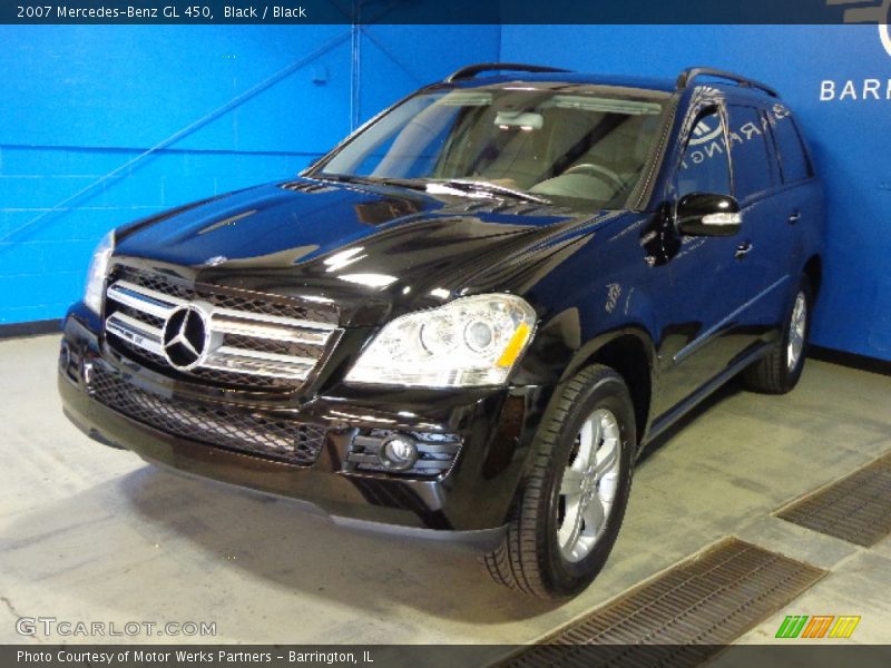 Black / Black 2007 Mercedes-Benz GL 450