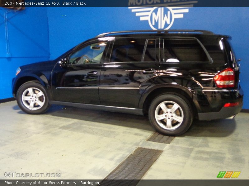 Black / Black 2007 Mercedes-Benz GL 450