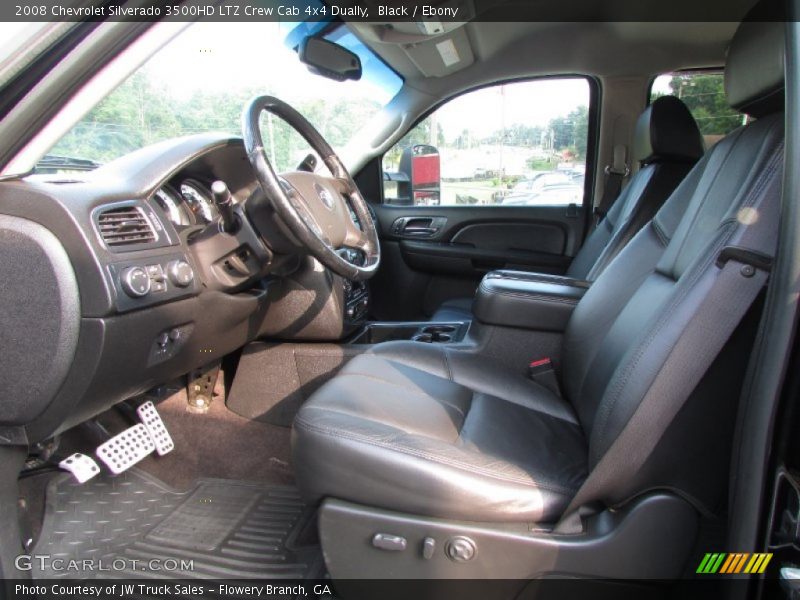 Black / Ebony 2008 Chevrolet Silverado 3500HD LTZ Crew Cab 4x4 Dually