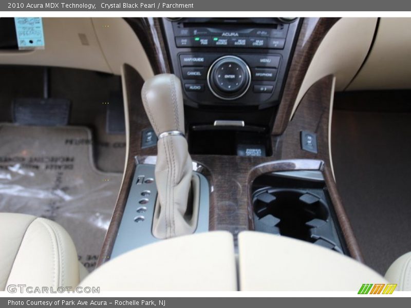 Crystal Black Pearl / Parchment 2010 Acura MDX Technology