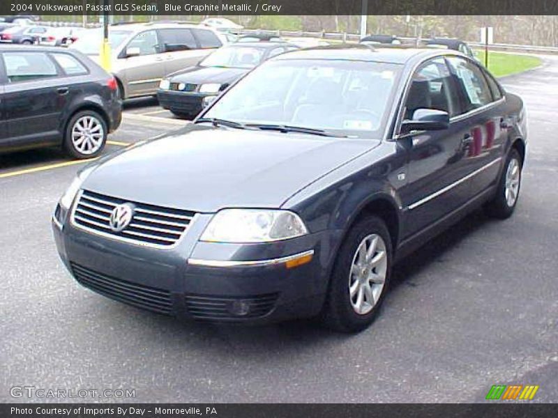 Blue Graphite Metallic / Grey 2004 Volkswagen Passat GLS Sedan