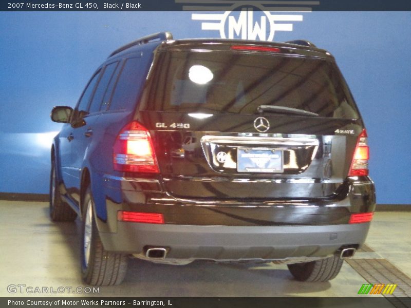 Black / Black 2007 Mercedes-Benz GL 450