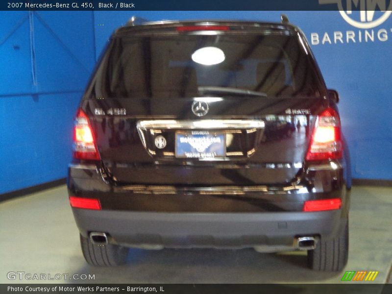 Black / Black 2007 Mercedes-Benz GL 450