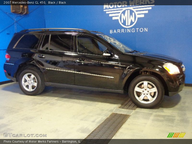 Black / Black 2007 Mercedes-Benz GL 450