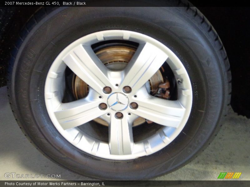 Black / Black 2007 Mercedes-Benz GL 450