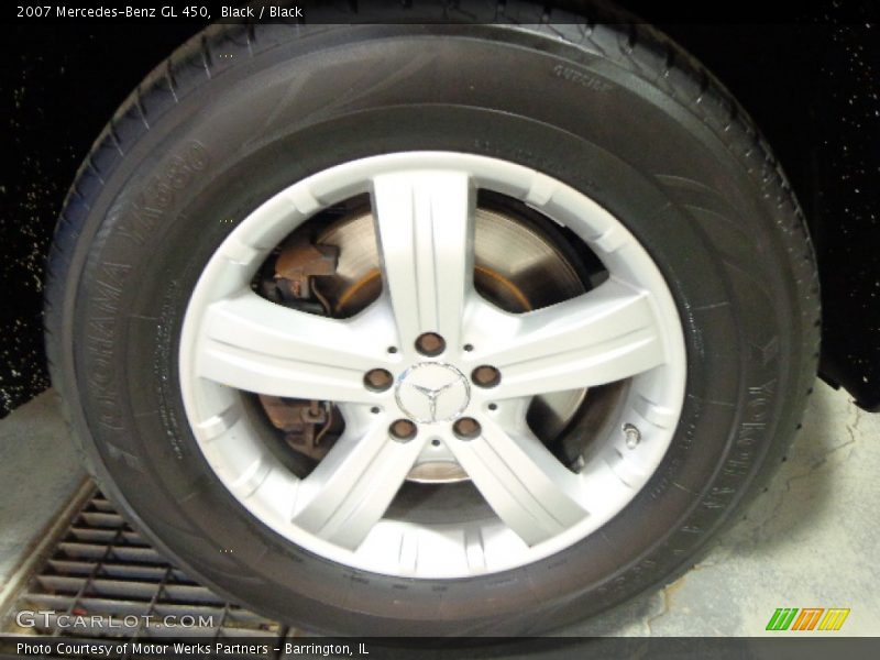 Black / Black 2007 Mercedes-Benz GL 450