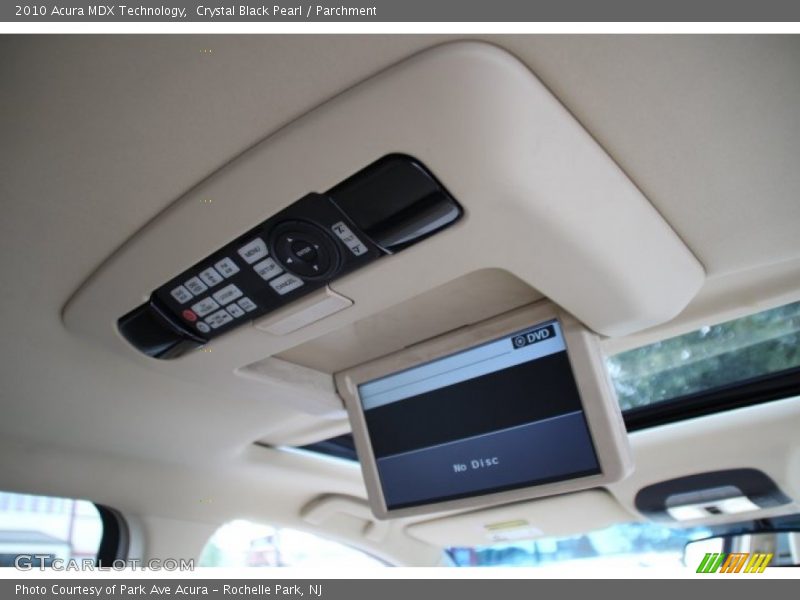 Crystal Black Pearl / Parchment 2010 Acura MDX Technology