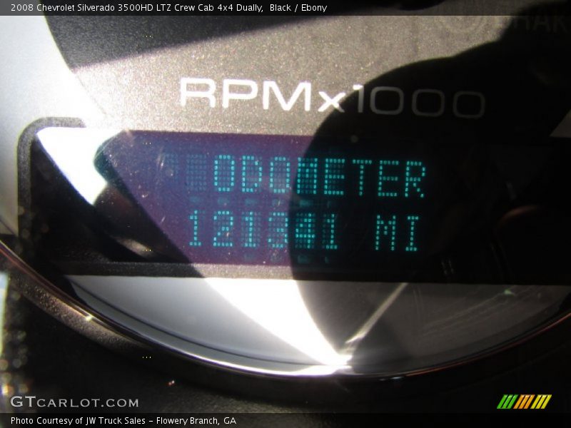 Black / Ebony 2008 Chevrolet Silverado 3500HD LTZ Crew Cab 4x4 Dually