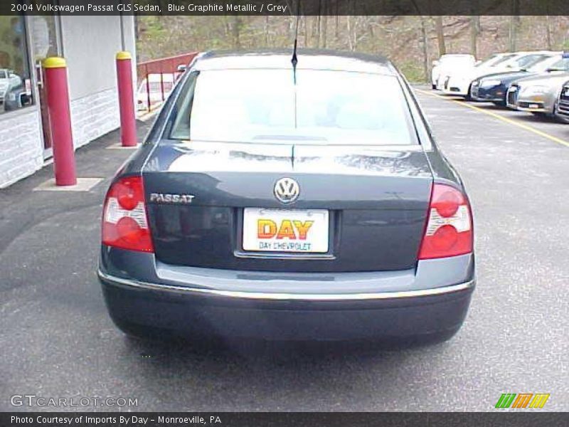 Blue Graphite Metallic / Grey 2004 Volkswagen Passat GLS Sedan